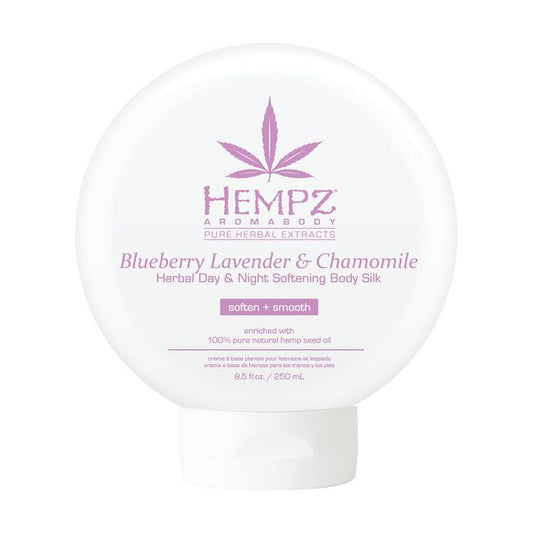 White Smoke Hempz Blueberry Lavender & Chamomile Softening Body Silk