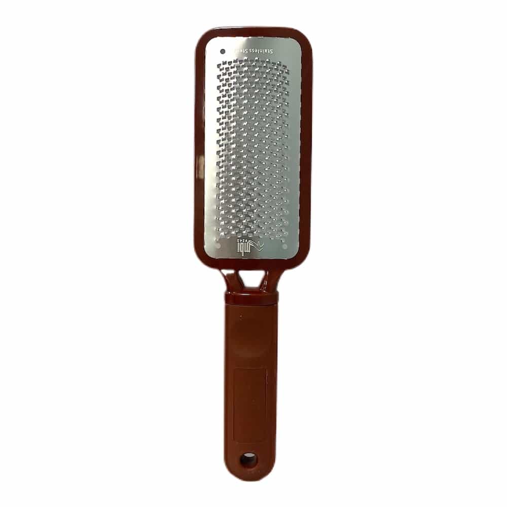 White Smoke MBI-242 Foot File With Brown Plastic Handle