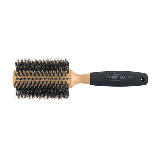 White Smoke DannyCo Boar Bristle Brush with Sponge Handle 744 Large