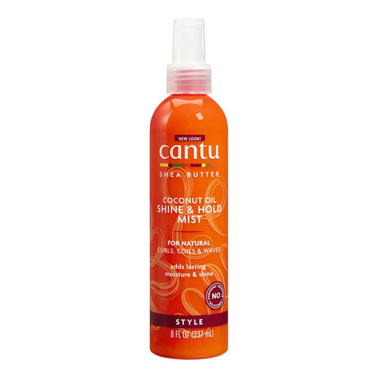 White Smoke CANTU Shea Butter Coconut Oil Shine &amp; Hold Mist (8.4oz)