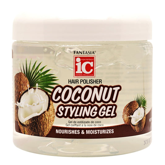 Gray FANTASIA IC Coconut Styling Gel (16oz)