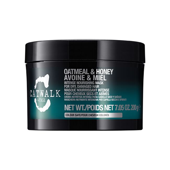 Black TIGI Catwalk Oatmeal & Honey Mask