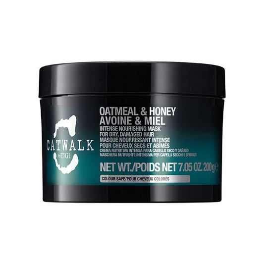 Black TIGI Catwalk Oatmeal & Honey Mask
