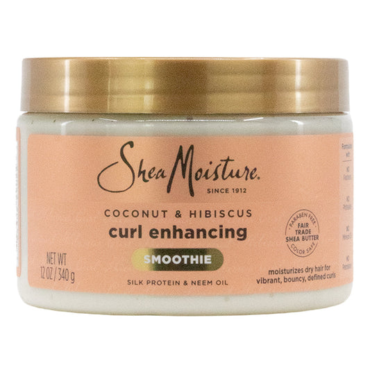 Tan SHEA MOISTURE Coconut &amp; Hibiscus Curl Enhancing Smoothie (12oz)