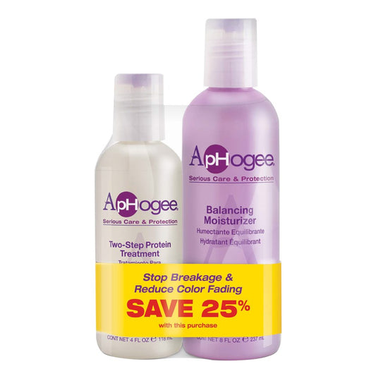 White Smoke APHOGEE Combo -Two Step Treatment (4oz) &amp; Balancing Moisturizer (8oz)