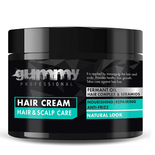 Black GUMMY PROFESSIONAL Hair Cream Hair &amp; Scalp Care (200ml)