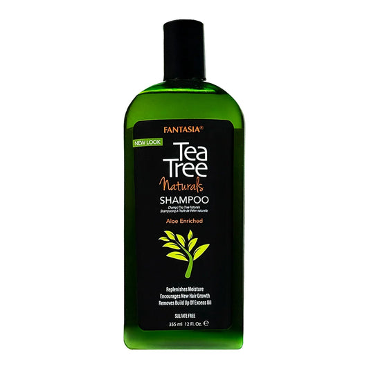 Black FANTASIA Tea Tree Naturals Shampoo (12oz)
