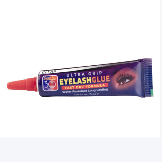 White Smoke SALON PRO 30 Second Ultra Grip Eyelash Glue (0.25oz) - Clear