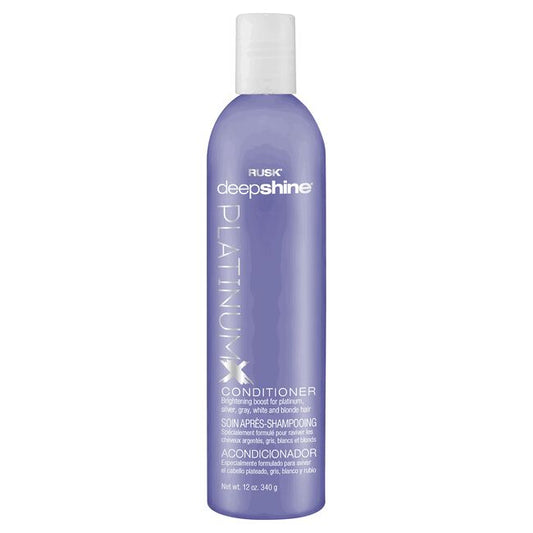 Light Slate Gray Rusk Deepshine PlatinumX Conditioner