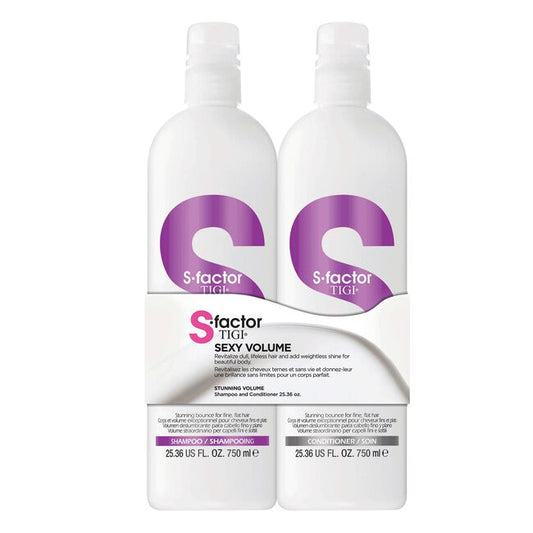 White Smoke TIGI S-Factor Sexy Volume Duo