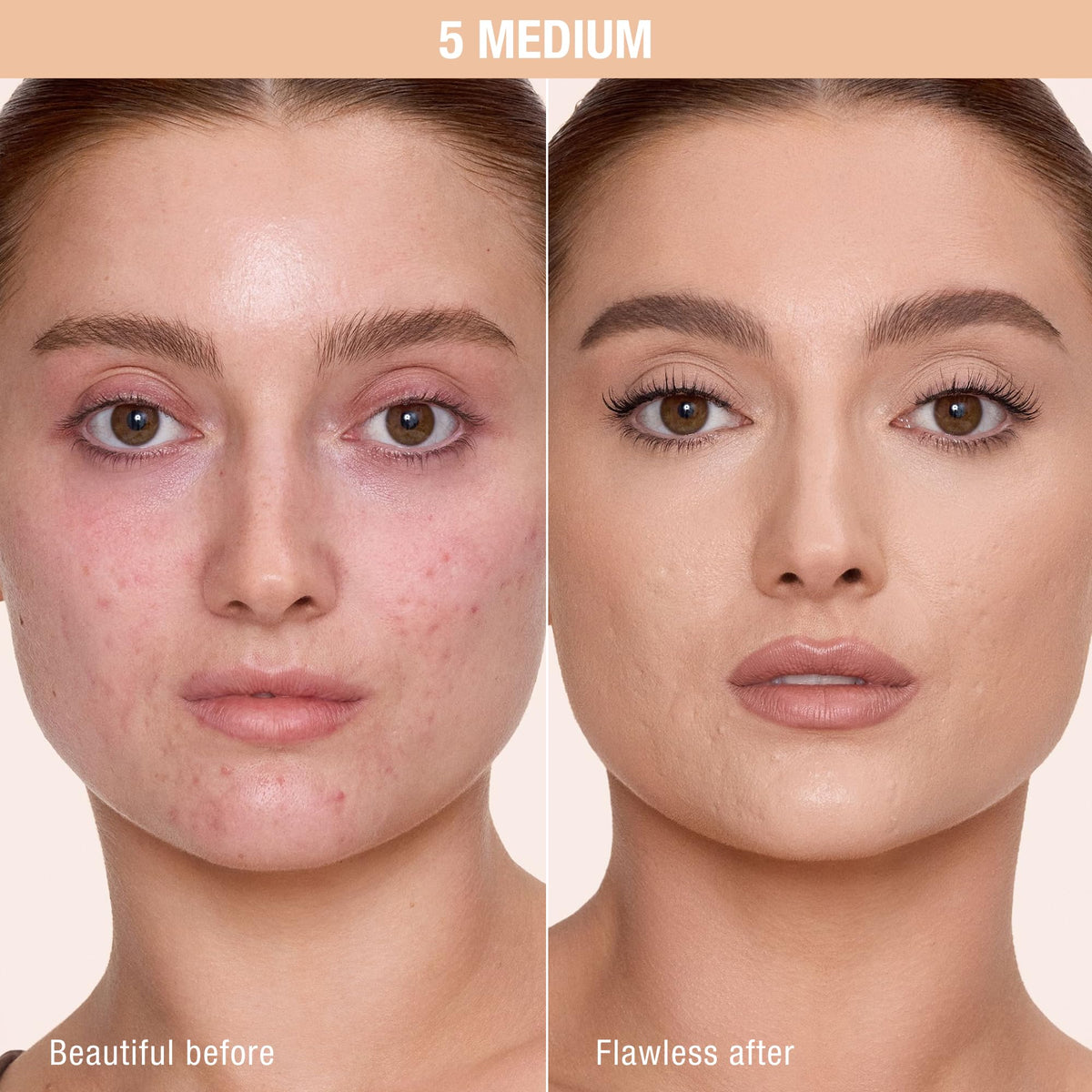 Rosy Brown Charlotte Tilbury AIRbrush Flawless Blur Concealer - Longwear Concealer for Dark Circles, Blemishes, Redness & More - Hydrating, Crease-Proof & Full Coverage with a Natural Matte Finish