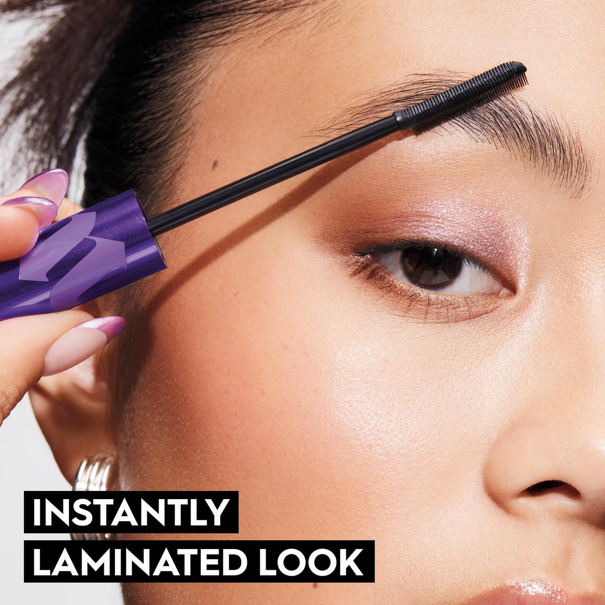 Bisque Urban Decay Slick Day Clear Brow Gel for Lifted + Laminated Eyebrows
