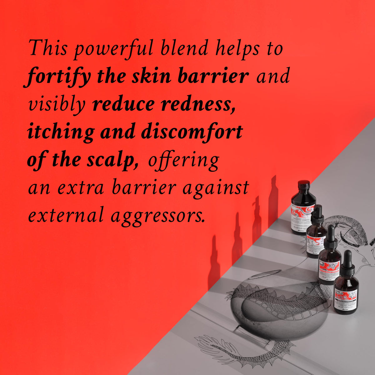 Tomato Naturaltech Energizing Thickening Leave-in Tonic to create full-bodied hair