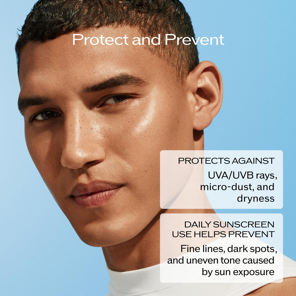 Sky Blue Shiseido Clear Sunscreen Stick - Invisible Broad-Spectrum Face Sunscreen - Wear Under & Over Makeup - Lightweight Formula - All Skin Types