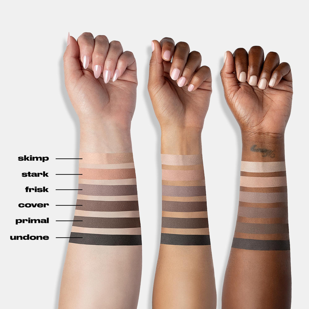 Lavender Urban Decay Naked2 Basics Matte Eyeshadow Palette - 6 Cool Neutral Shadows
