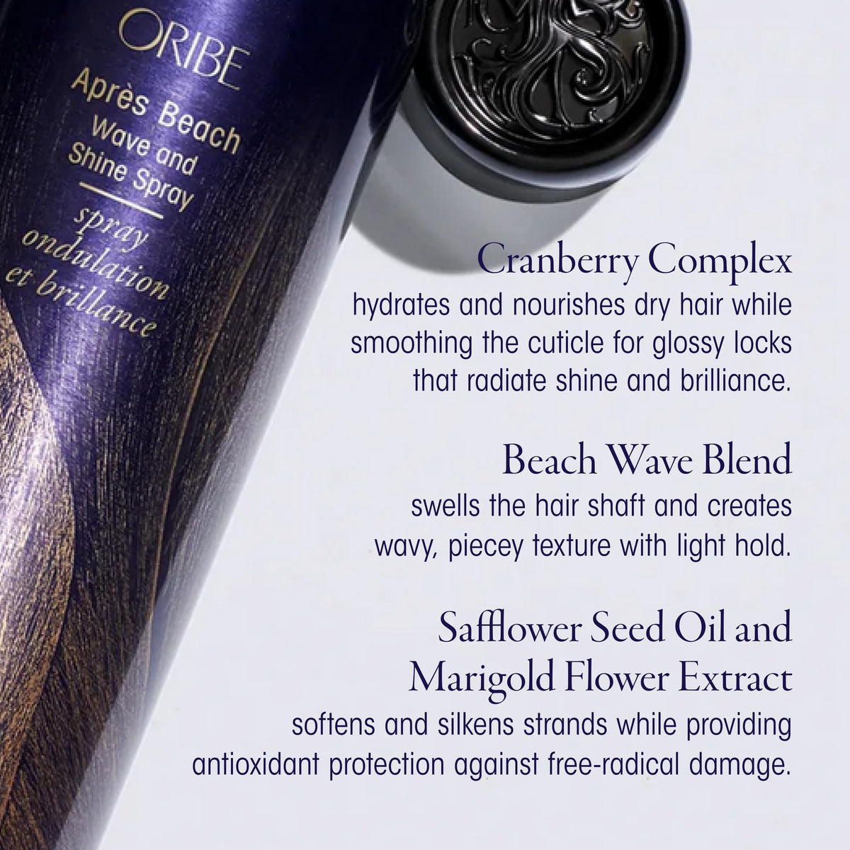 Lavender Oribe Après Beach Wave & Shine Spray - Adds Texture & Shine