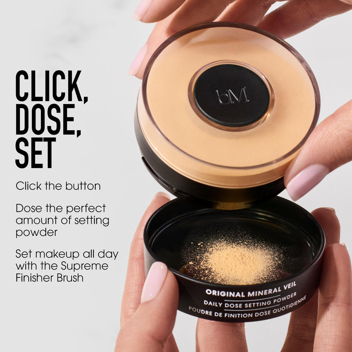 Lavender bareMinerals Mineral Veil Daily Dose Setting Powder, 0.45 oz
