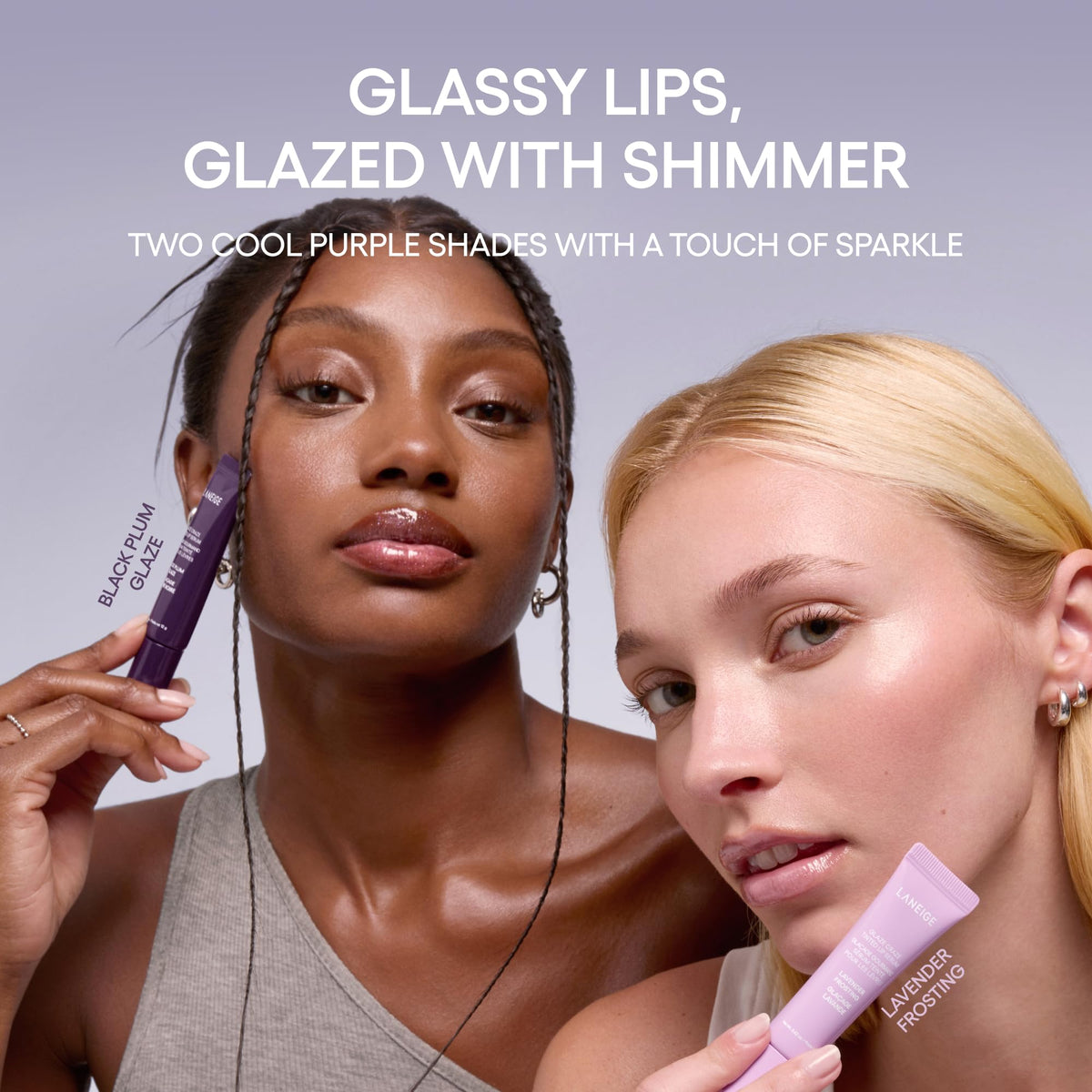 Gray LANEIGE Blurred Skin & Glowy Lips Set