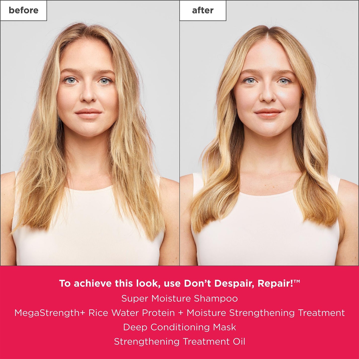 Light Gray Briogeo Don't Despair, Repair! Deep Conditioning Mask | Protein + Moisture Balance Conditioner for Dry, Damaged, Color-Treated Strands | Vegan & Cruelty-Free | 2 oz