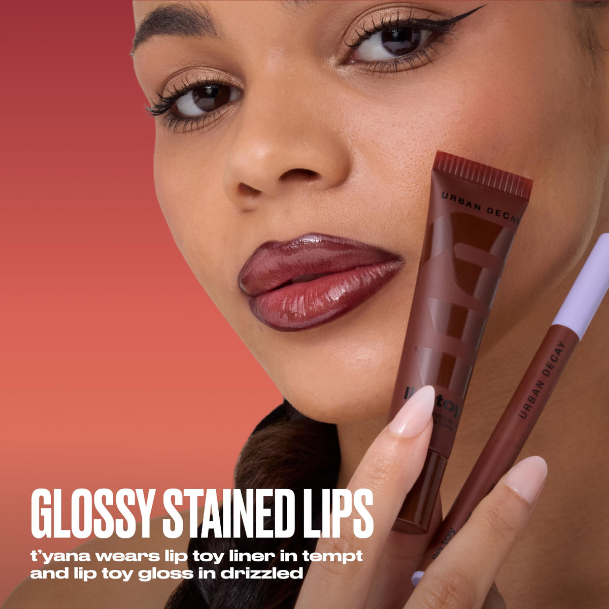 Tomato Urban Decay Lip Toy Staining Brush Lip Liner - Brick Red Lipliner (Banter)