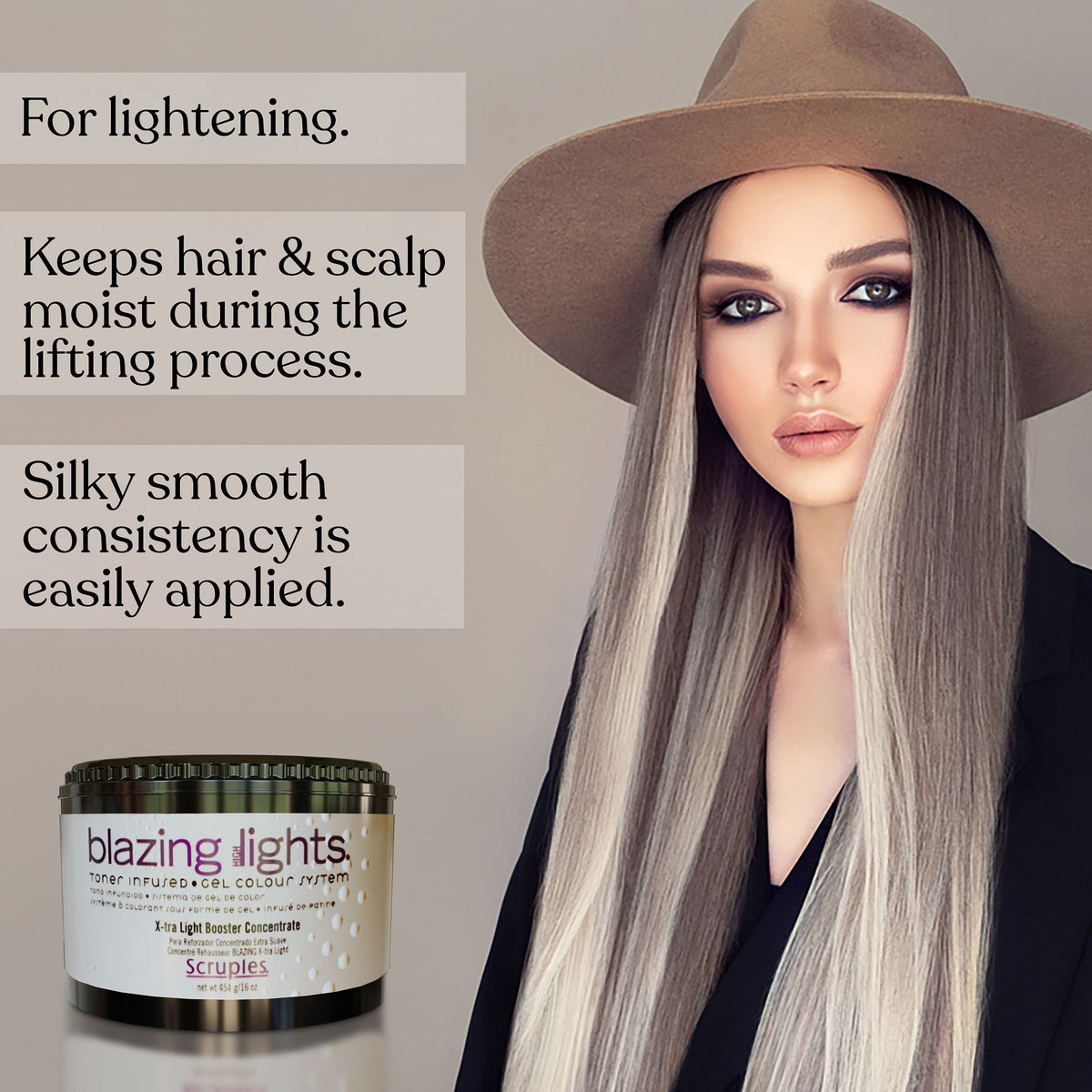 Dark Gray Scruples Blazing Highlights Extra Booster Concentrate, 16 Ounce