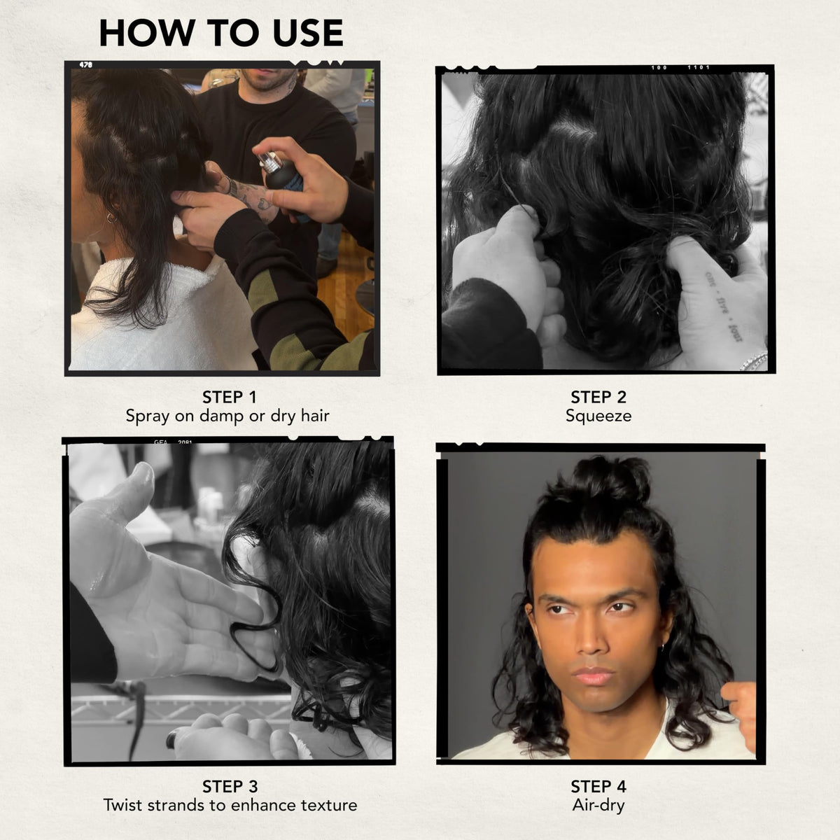 Dark Slate Gray Bumble and bumble. Surf Sea Salt Spray | Volumizing | Air Dry Hair | Adds Tousled Beachy Texture + Matte Finish | For Fine to Medium Wavy, Straight Hair Types