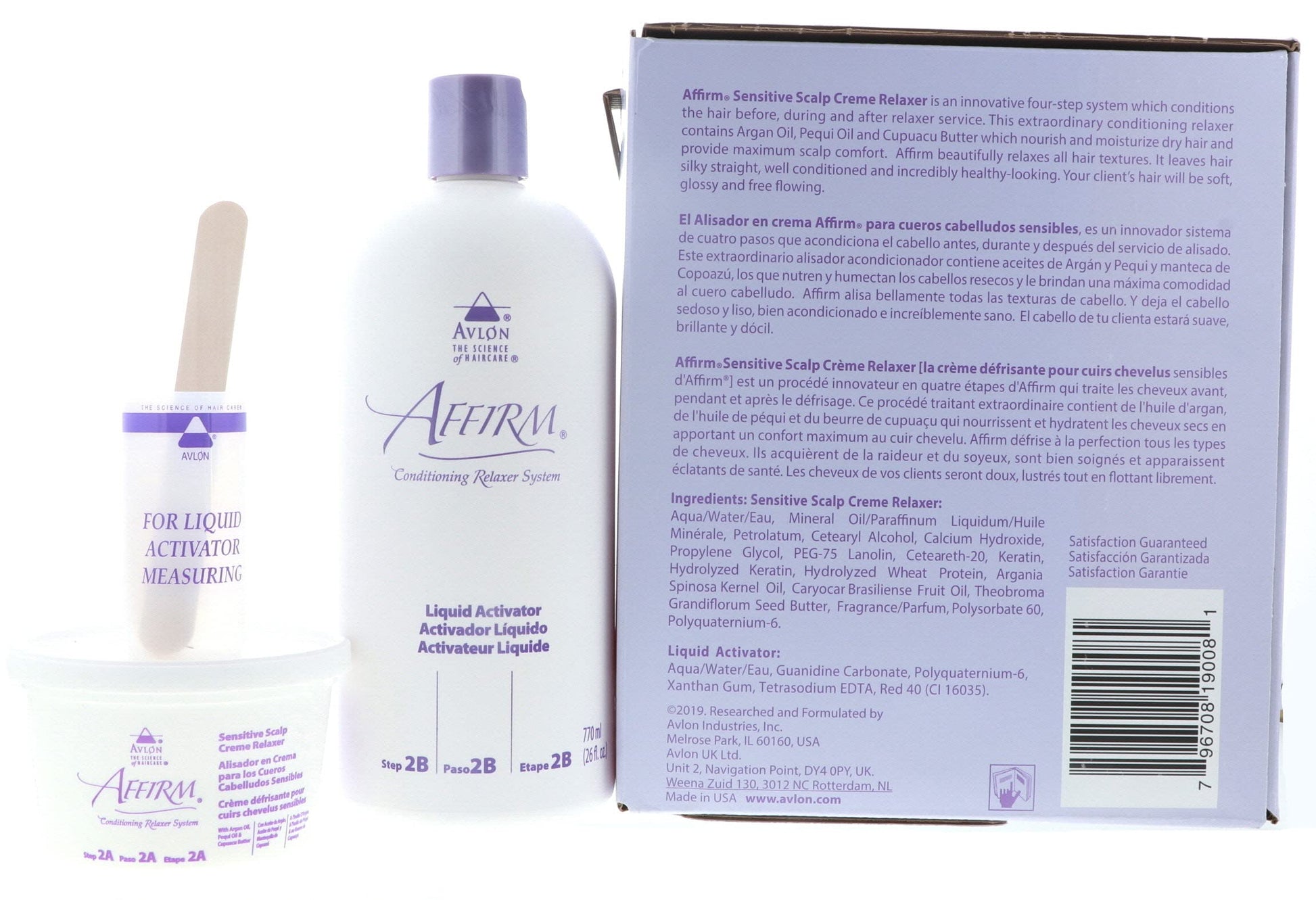 White Smoke Avlon Affirm Sensitive Scalp Kit, 20 Count
