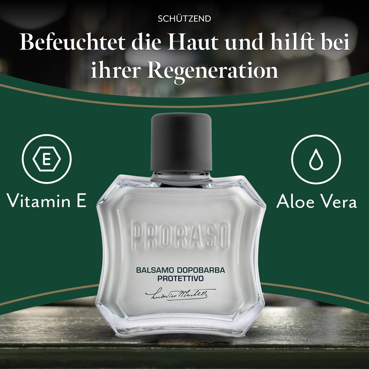 Dark Slate Gray Proraso After Shave Balm - Aloe Vera & Vitamin E