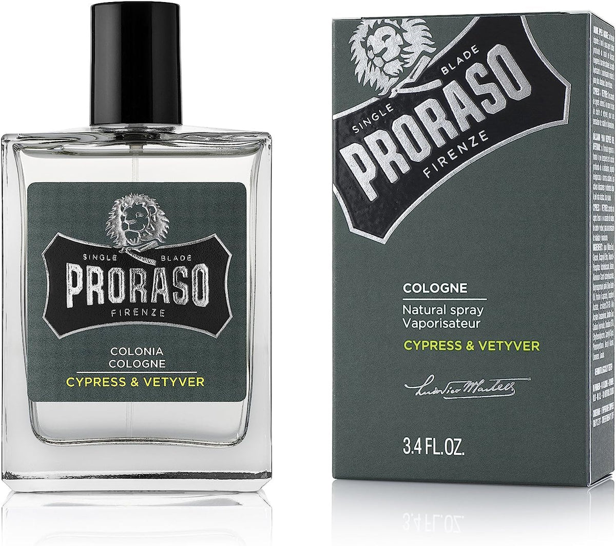 White Smoke Proraso Cypress and Vetvyer Cologne