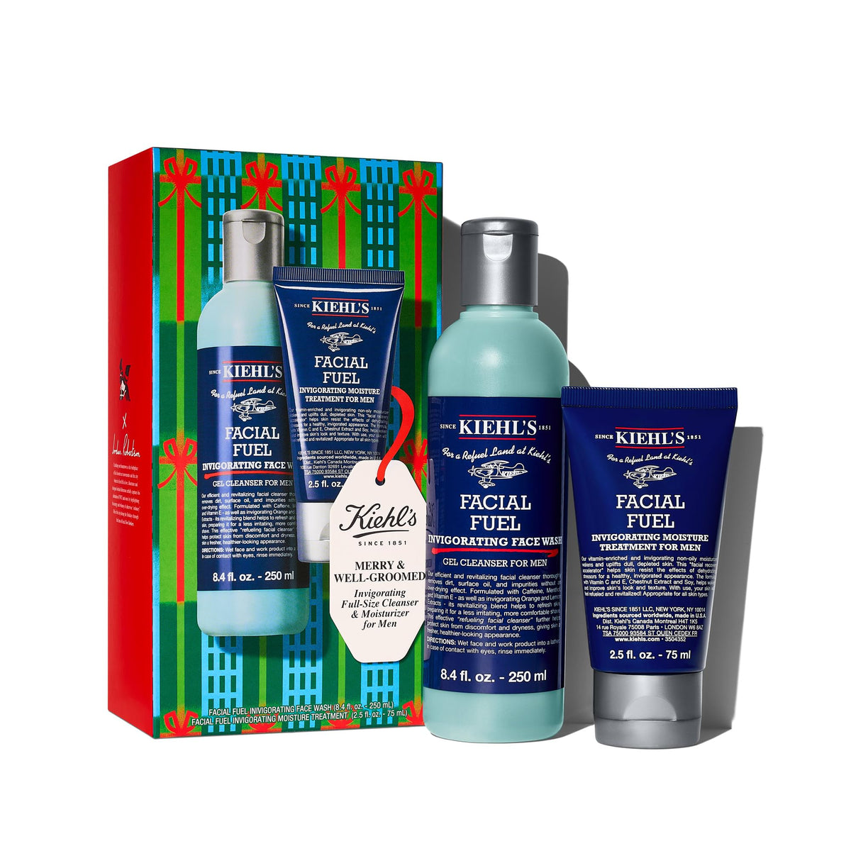 White Smoke Kiehl's - Facial Fuel Men's Energizing Moisturizer