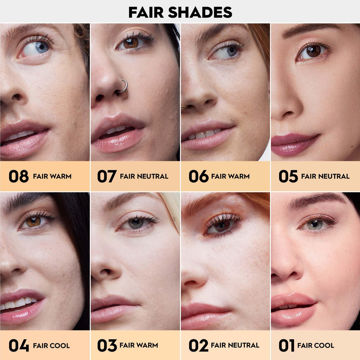 Gray Urban Decay Face Bond Waterproof Foundation - 01 (Fair Cool)