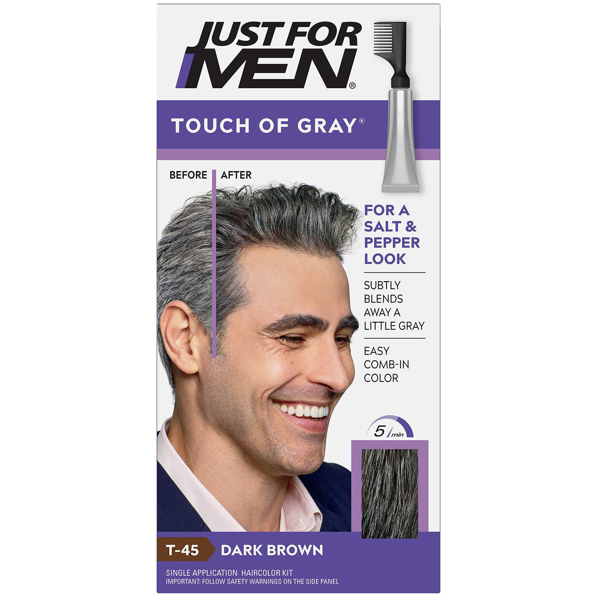 Lavender Just for Men Touch of Gray Hair Treatment 1