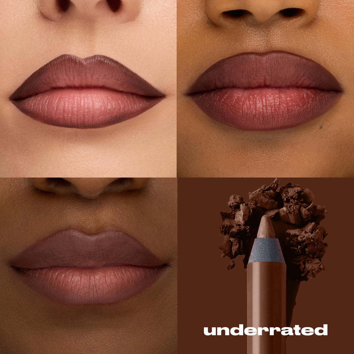 Saddle Brown URBAN DECAY 24/7 Glide-On Waterproof Cool Brown Lipliner (Underrated)
