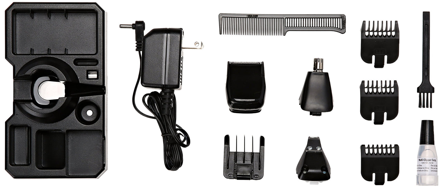 White Smoke WAHL Groomsman Pro Trimmers All In One Grooming Rechargeable Man