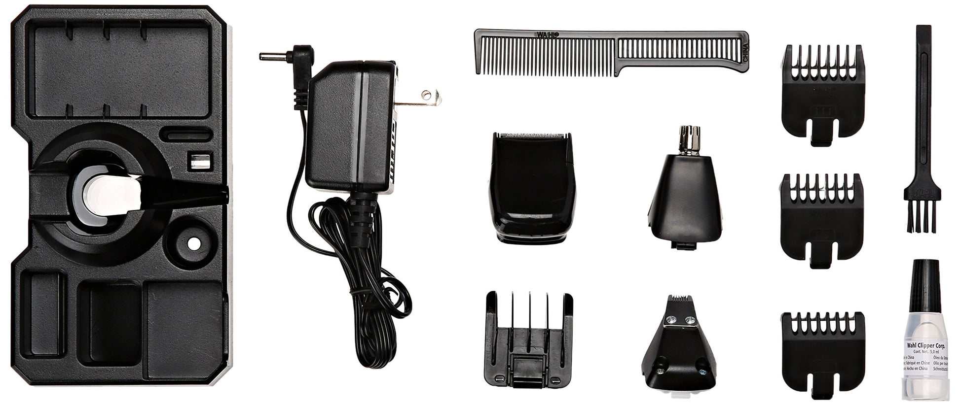 White Smoke WAHL Groomsman Pro Trimmers All In One Grooming Rechargeable Man