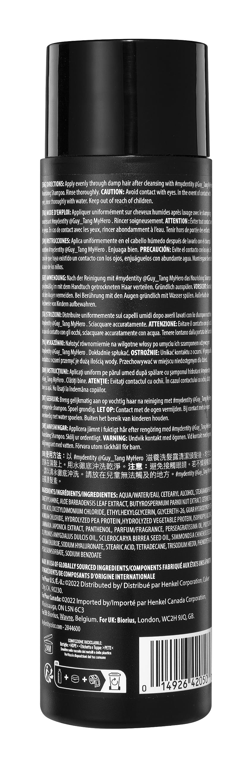 Dim Gray #mydentity #MyHero Nourishing Conditioner, 10 oz | Hyaluronic Acid | Reduces frizz for up to 48 hours | Protects Color Vibrancy