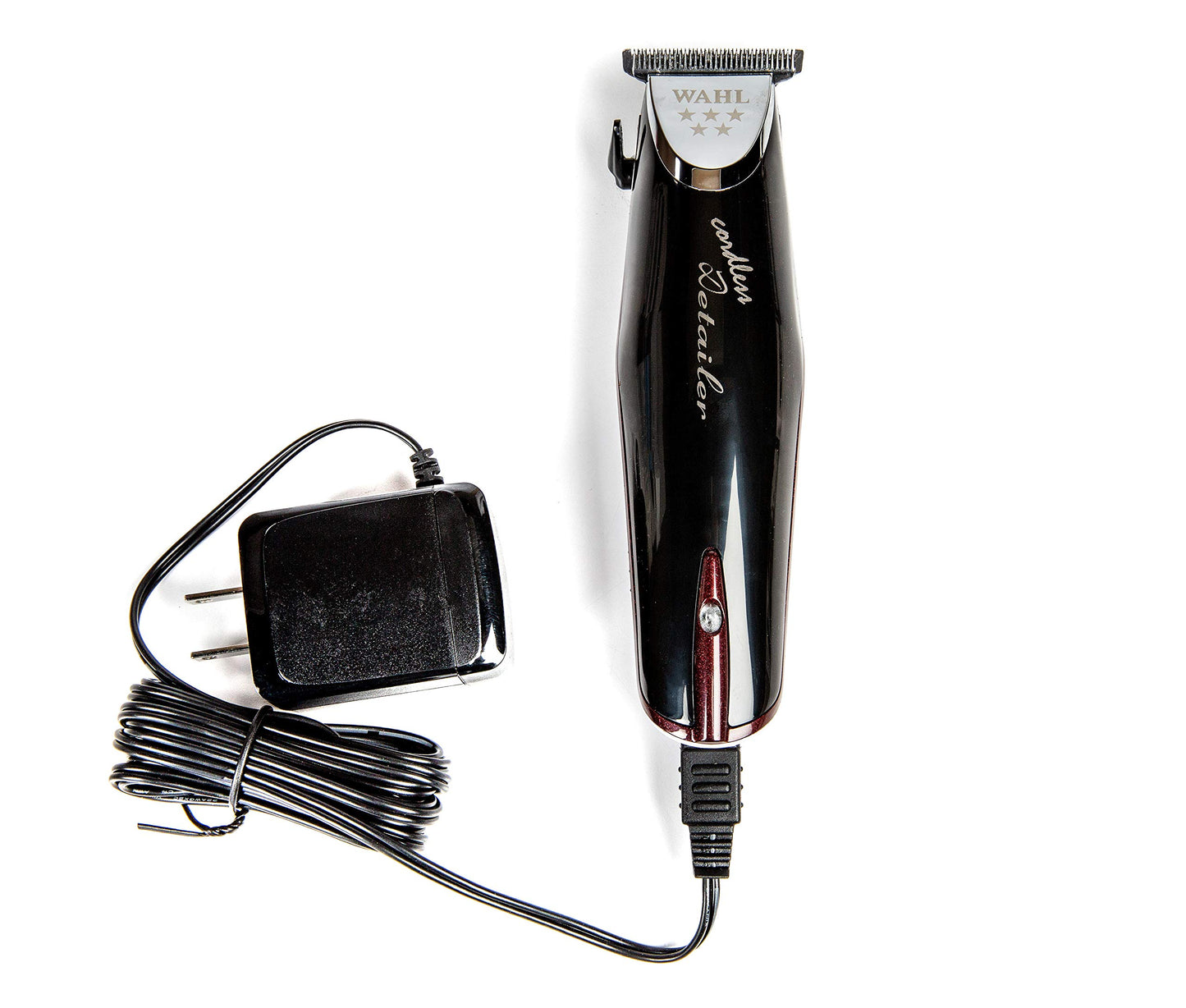 White Smoke Wahl Professional 5-Star Cordless Detailer #8163 – Great for Professional Stylists and Barbers – Rotary Motor - Black