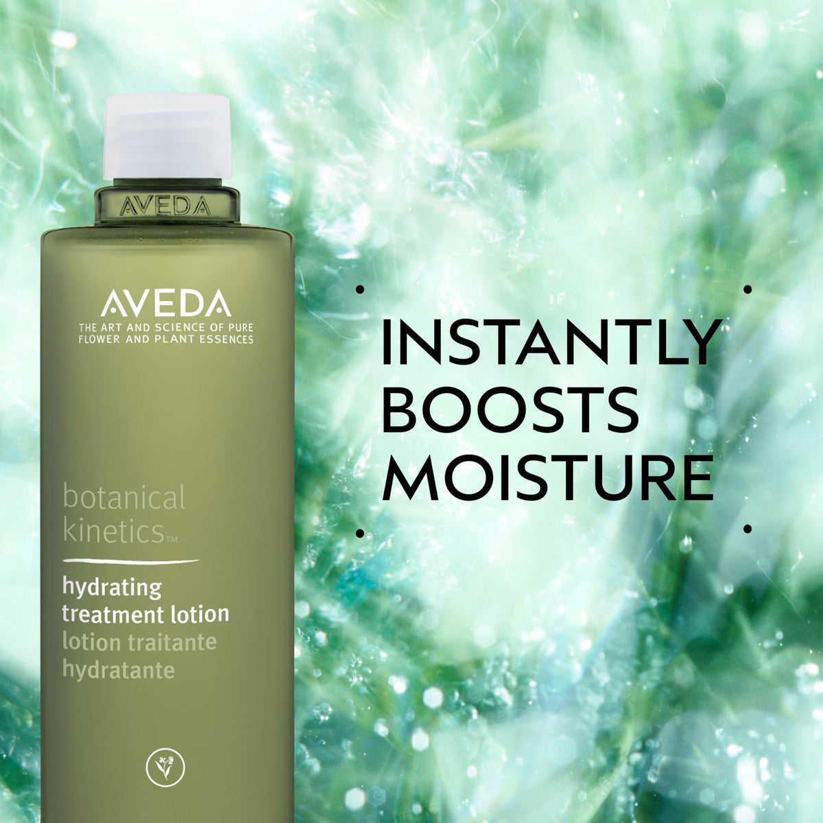 Light Cyan Aveda Botanical Kinetics Hydrating Treatment Lotion | Moisturizing Skin Essence | for All Skin Types | 99% Naturally Derived*, 5 Fl Oz