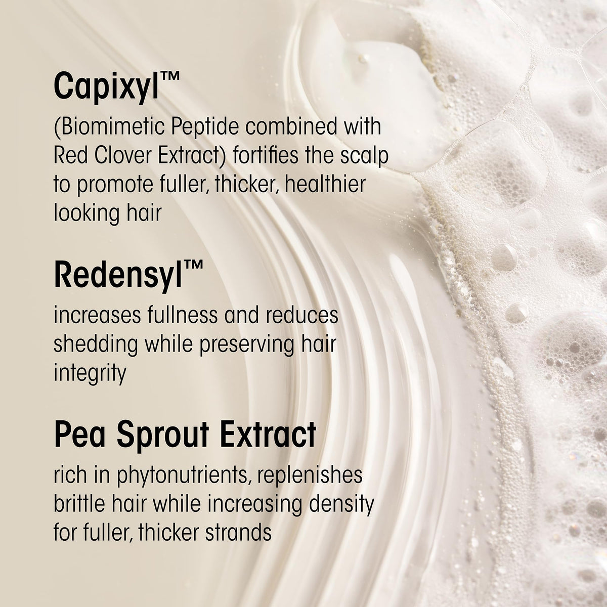 Light Gray Oribe Serene Scalp Densifying Shampoo - Adds Fullness & Density - 8.5oz