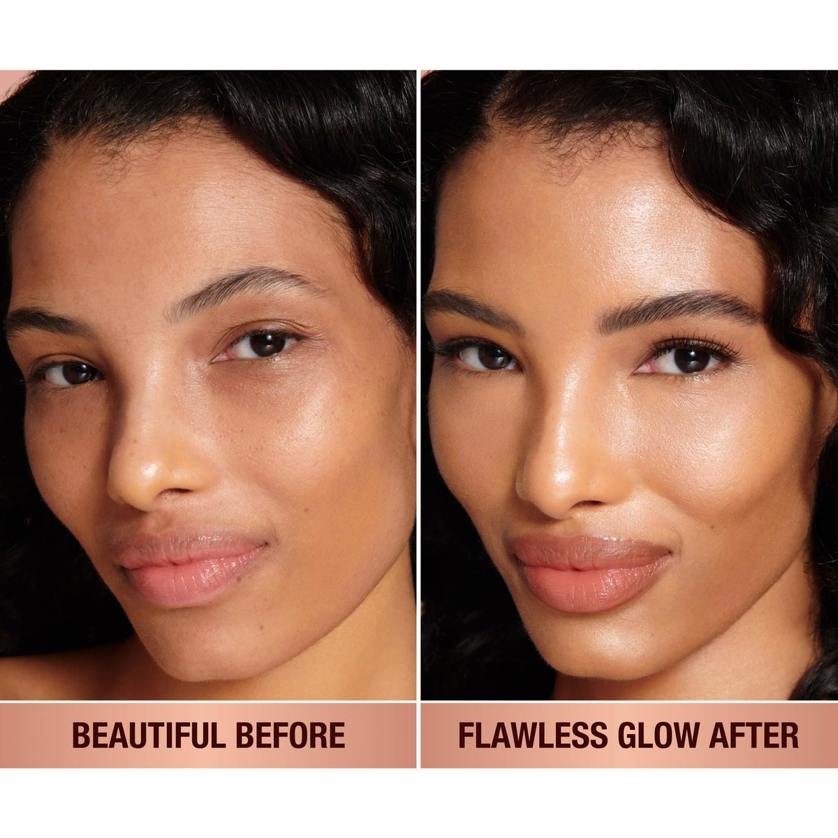 Black Charlotte Tilbury Hollywood Flawless Filter - Multi‑Use Makeup Primer, Complexion Booster & Illuminating Liquid Highlighter with Sheer Coverage - Smooths & Blurs Skin