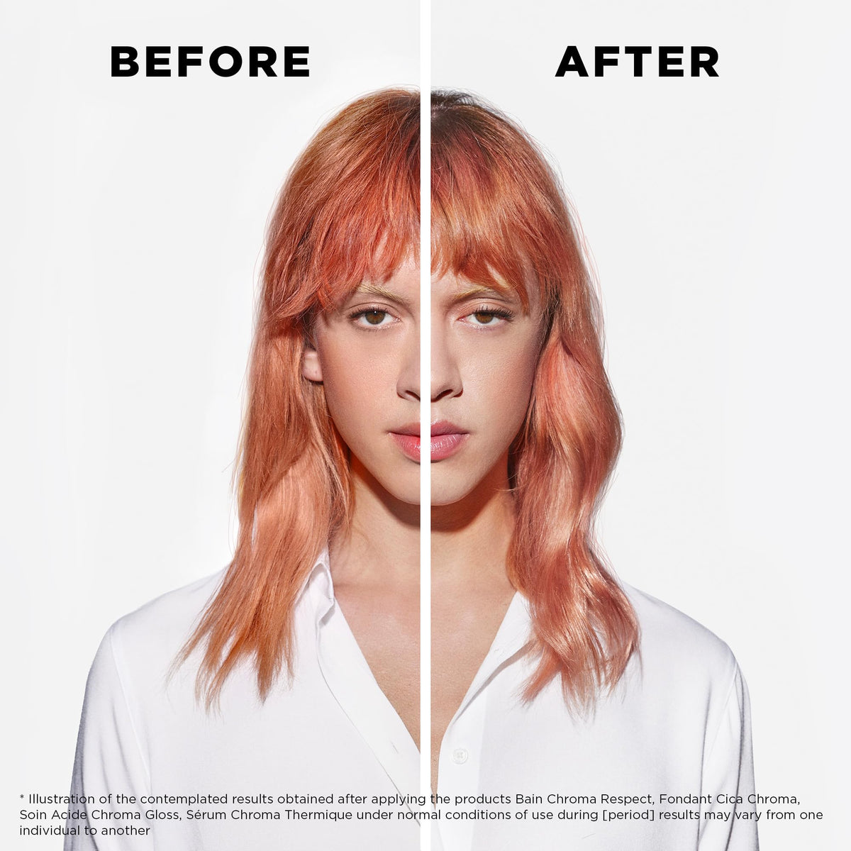 White Smoke KÉRASTASE Chroma Absolu Shampoo for Fine to Medium Color-Treated Hair