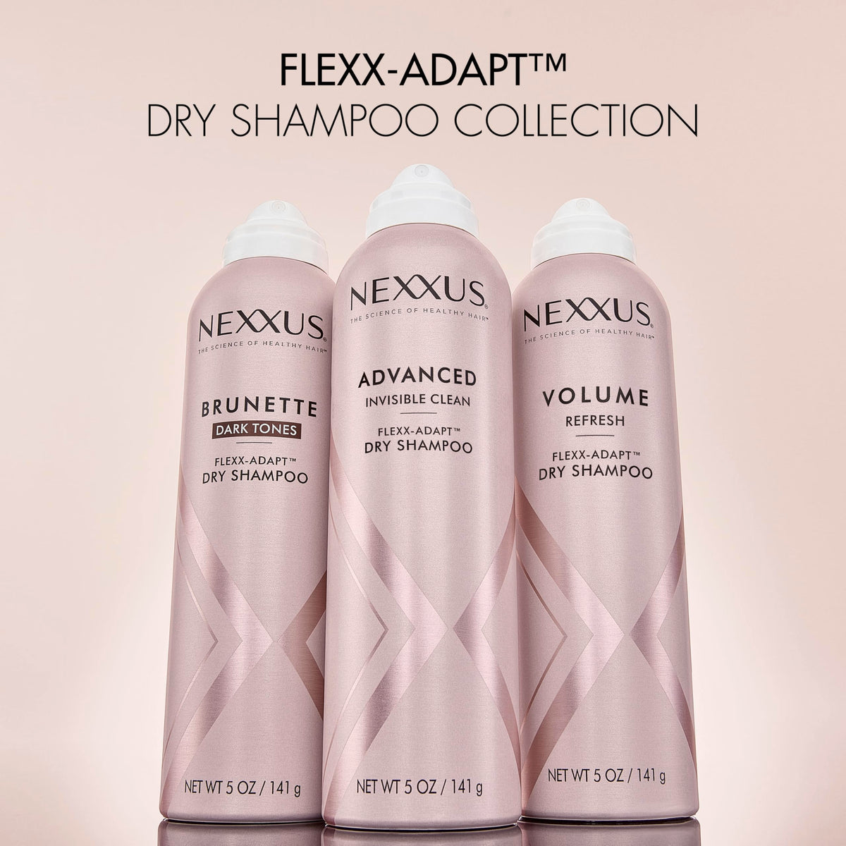 Light Gray Nexxus Volume Refresh Dry Shampoo 5 oz