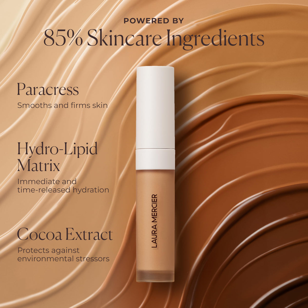 Tan Laura Mercier Real Flawless Serum Concealer, 0.24 oz