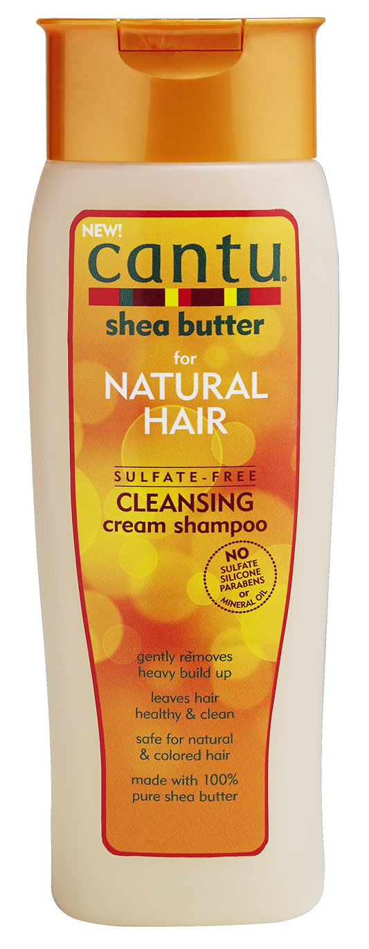 White Smoke Cantu Sulfate-Free Cleansing Cream Shampoo, 13.5 Fluid Ounce