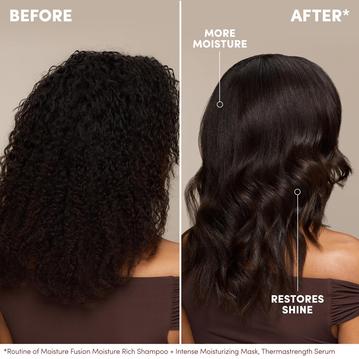 Black Mizani Moisture Fusion Rich Shampoo – For Dry Hair, 16.9 fl oz