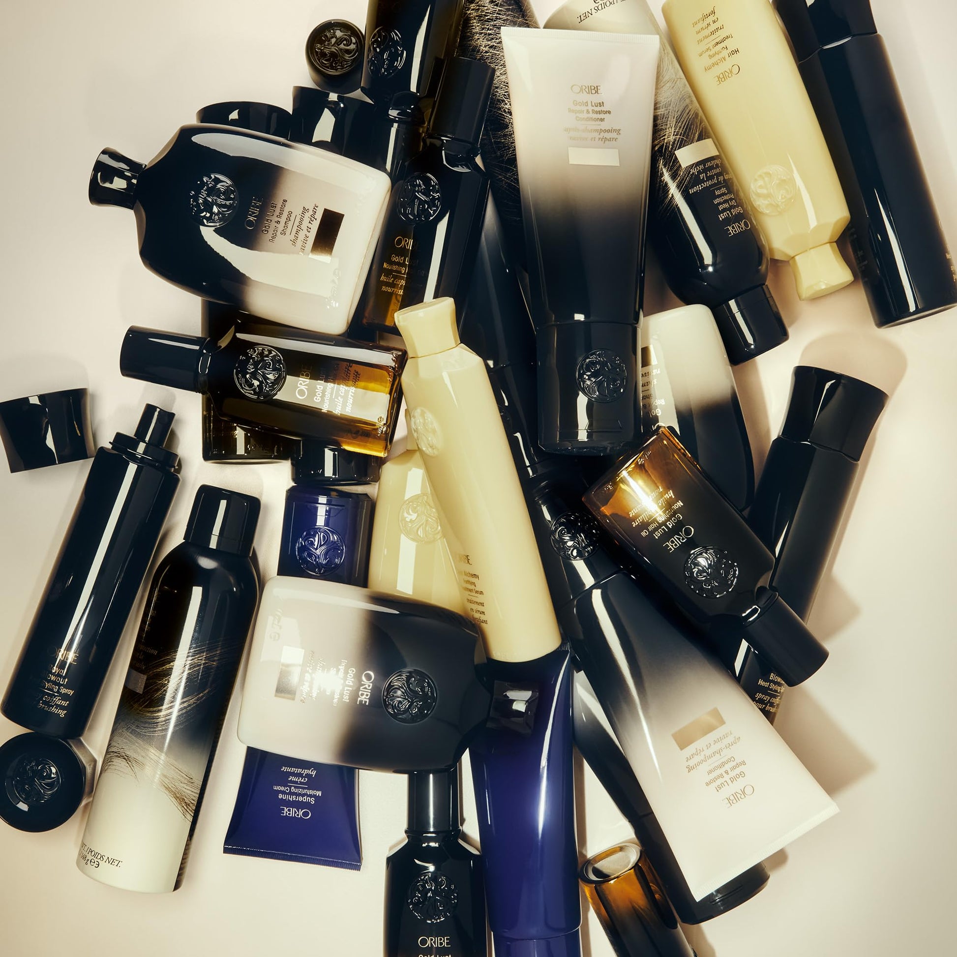 Light Gray Oribe Gold Lust Nourishing Hair Oil