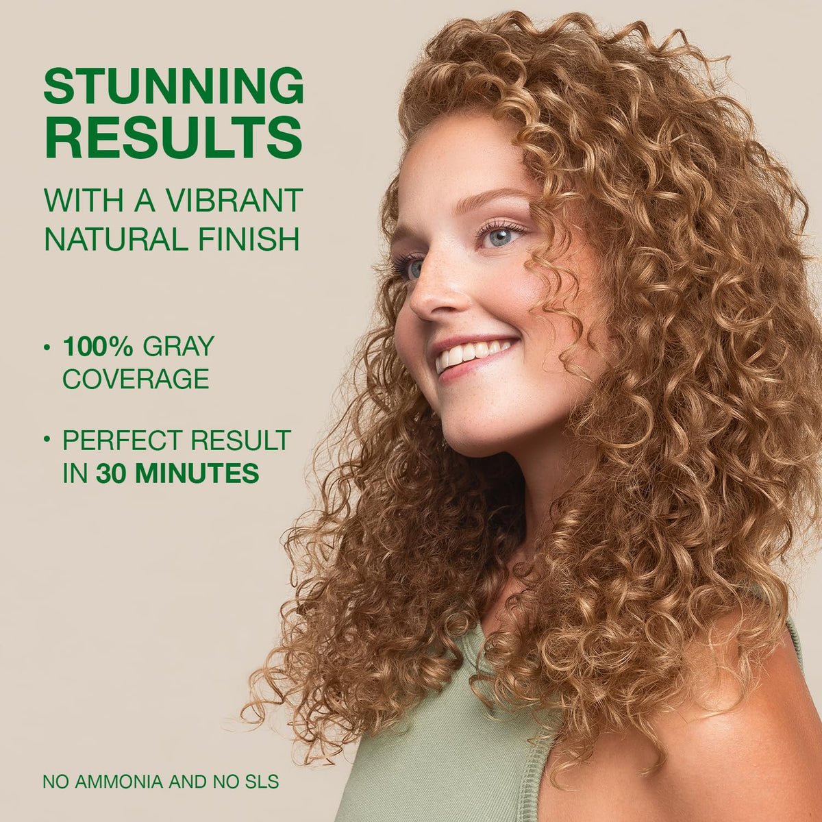 Light Gray Naturigin Ammonia Free Permanent Hair Color for Women, 7.0 Medium Blonde