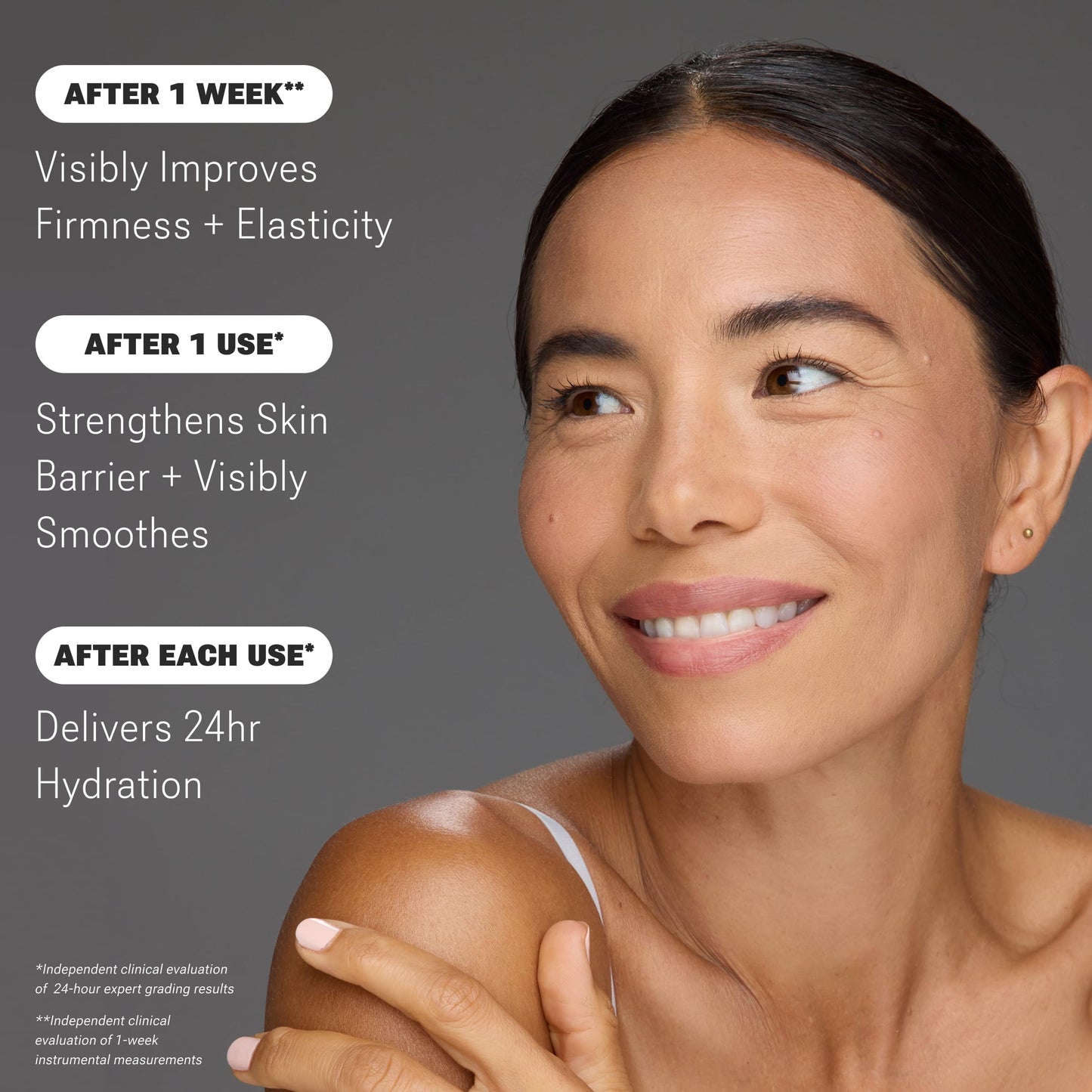 Dim Gray NULASTIN Dermal Rejuvenating Skincare System - Facial Cleanser, Moisturizer and Peptide Face Serum Trio to Support the Look of Firmness and Elasticity