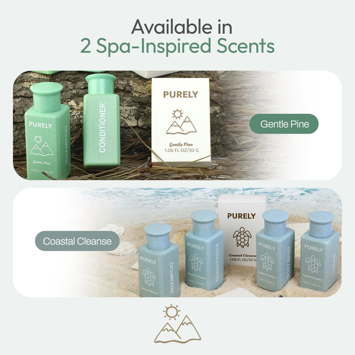 White Smoke 150‑Piece Bulk Travel Toiletries Set | Hotel & Airbnb Essentials | 1.3 oz Bottles (30 Shampoo, 30 Conditioner, 30 Body Wash, 30 Lotion, 30 Bar Soap) | Guest Bathroom Supplies + Homeless Outreach
