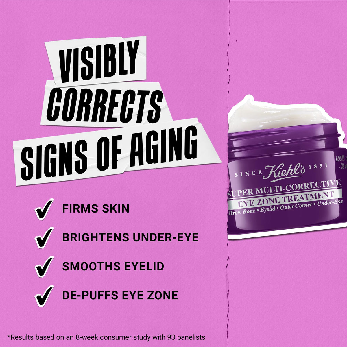 Orchid Kiehl's - Super Multi-Corrective Anti-Aging Eye Cream